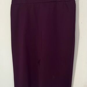 Eloquii Rich Plum Pencil Skirt